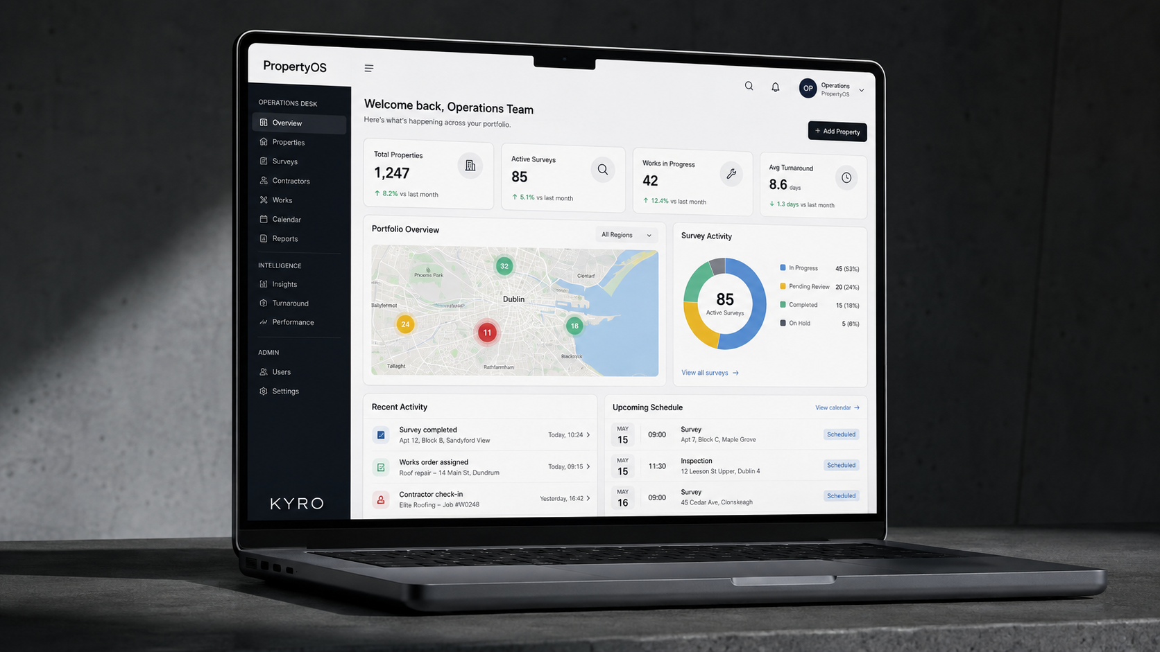 PropertyOS interface concept